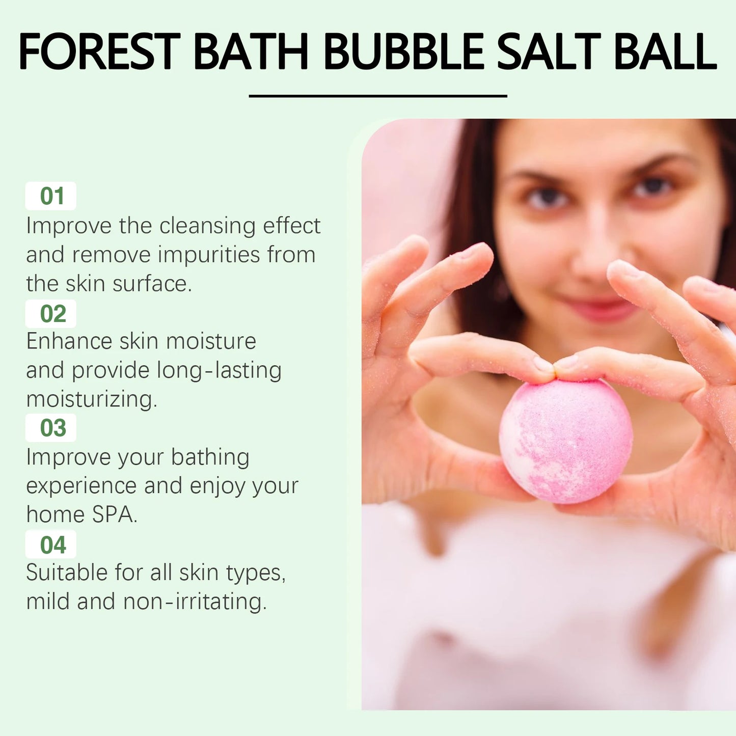 Aromatherapy Bath Bombs Floral Scent