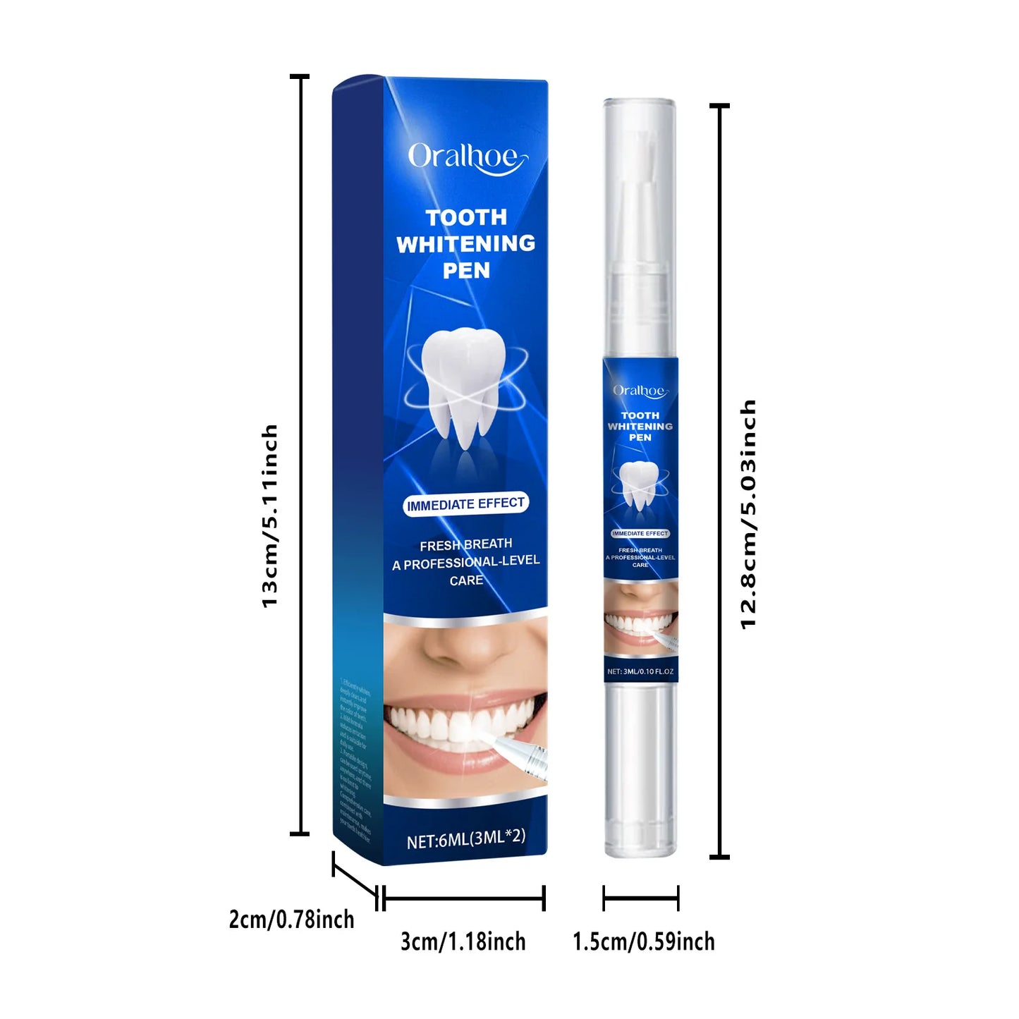 Teeth Whitening Pen Remove Stains Correct Yellow Teeth l