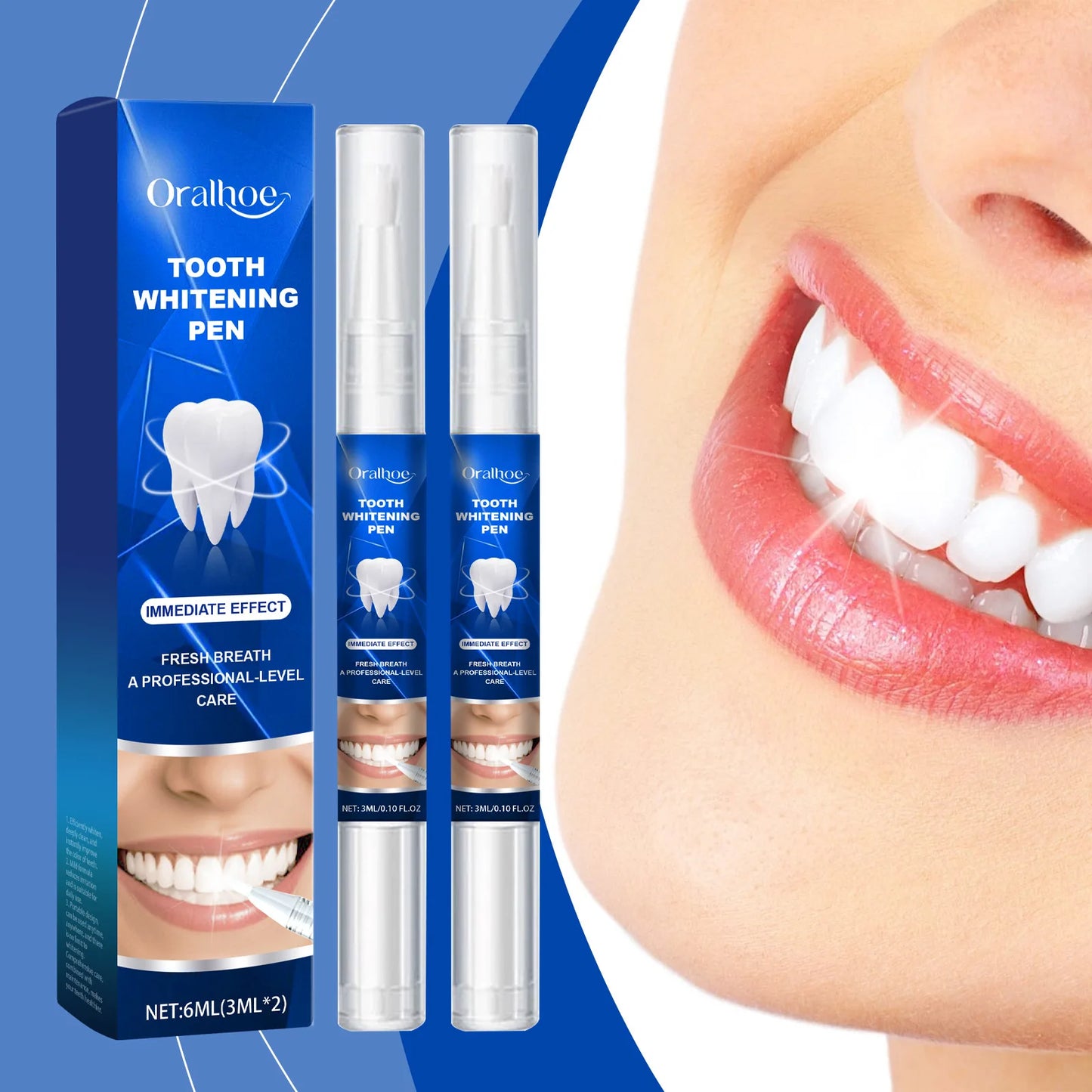 Teeth Whitening Pen Remove Stains Correct Yellow Teeth l
