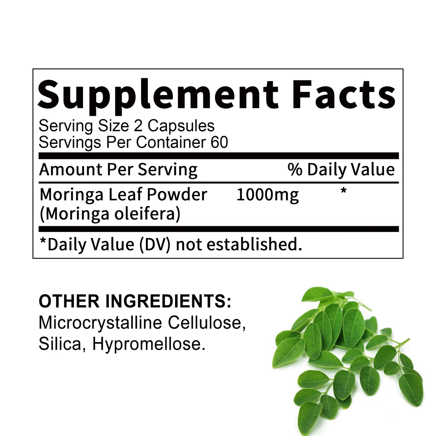 Moringa Capsules - for Immune System.