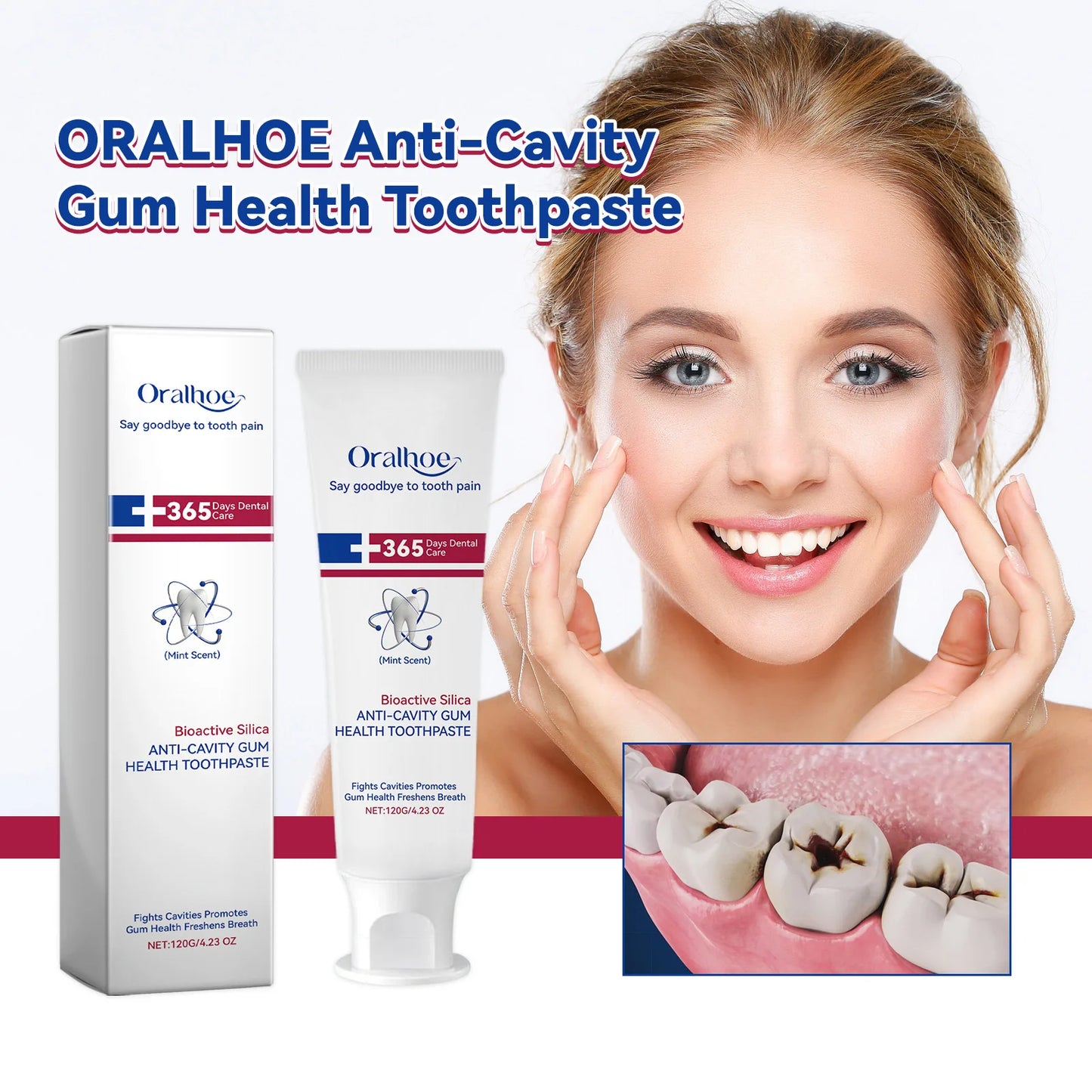 Anti Cavity Teeth Whitening Toothpaste