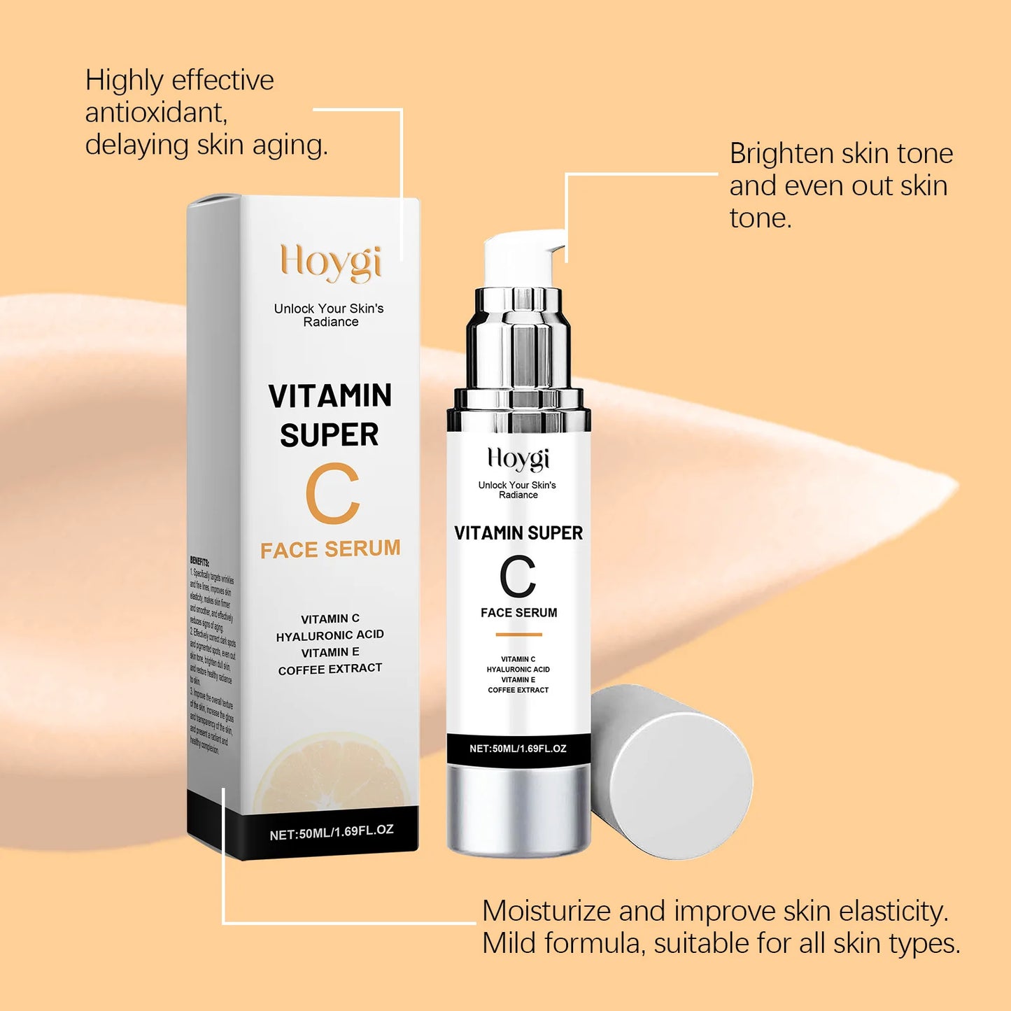 50ml Vitamin C Repair Face Serum.