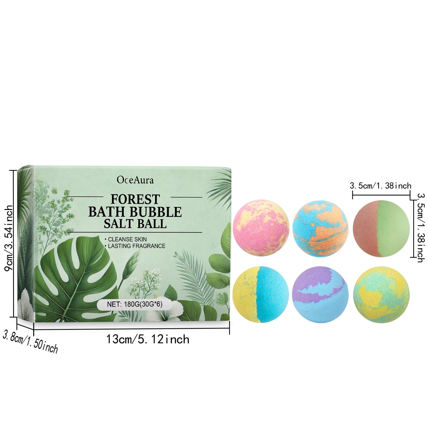 Aromatherapy Bath Bombs Floral Scent