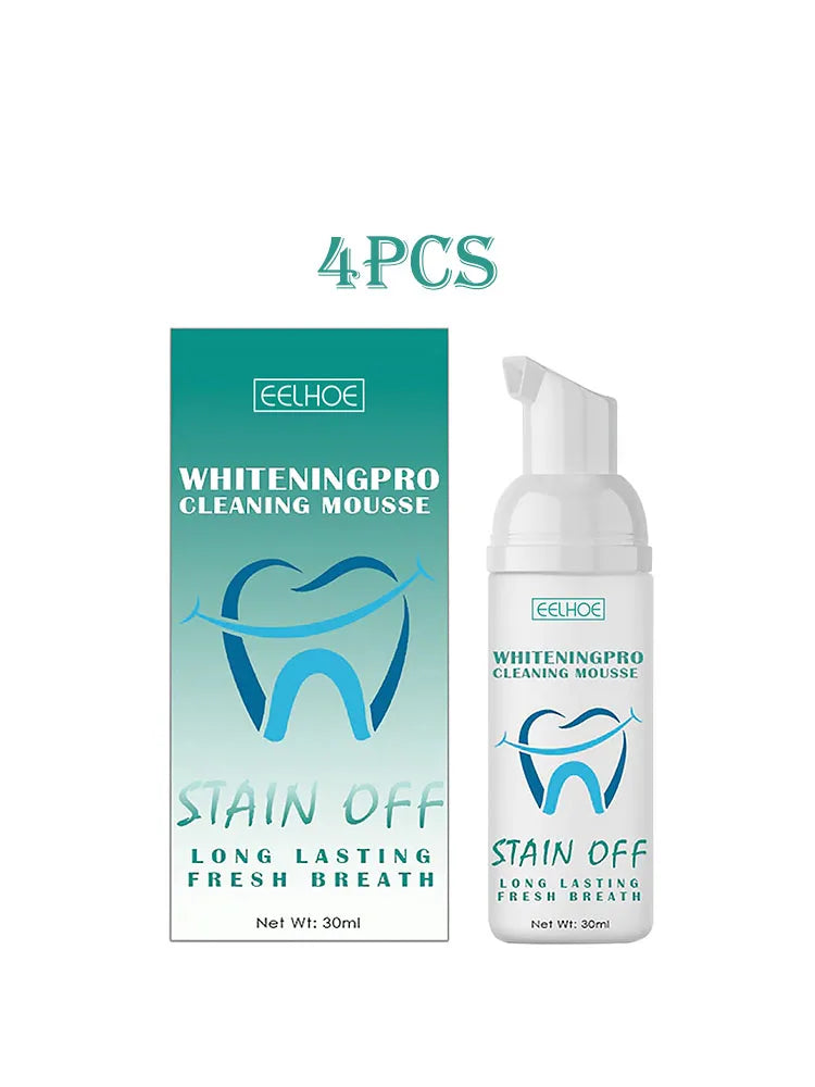Teeth Whitening Mousse Brightening Yellow Teeth Stain Removal