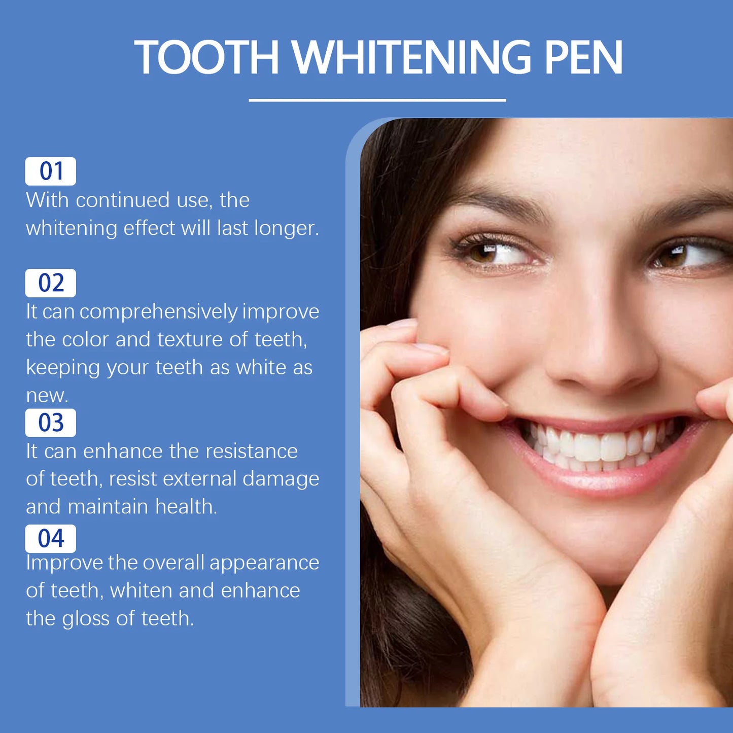 Teeth Whitening Pen Remove Stains Correct Yellow Teeth l