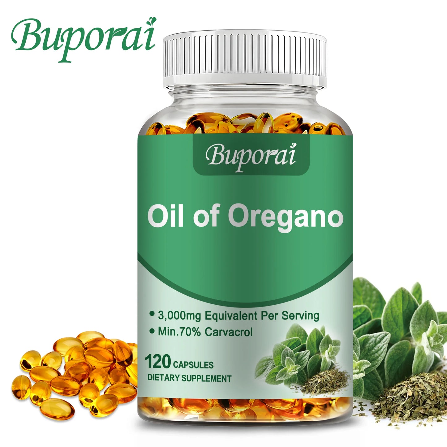 Oil of Oregano Capsules.