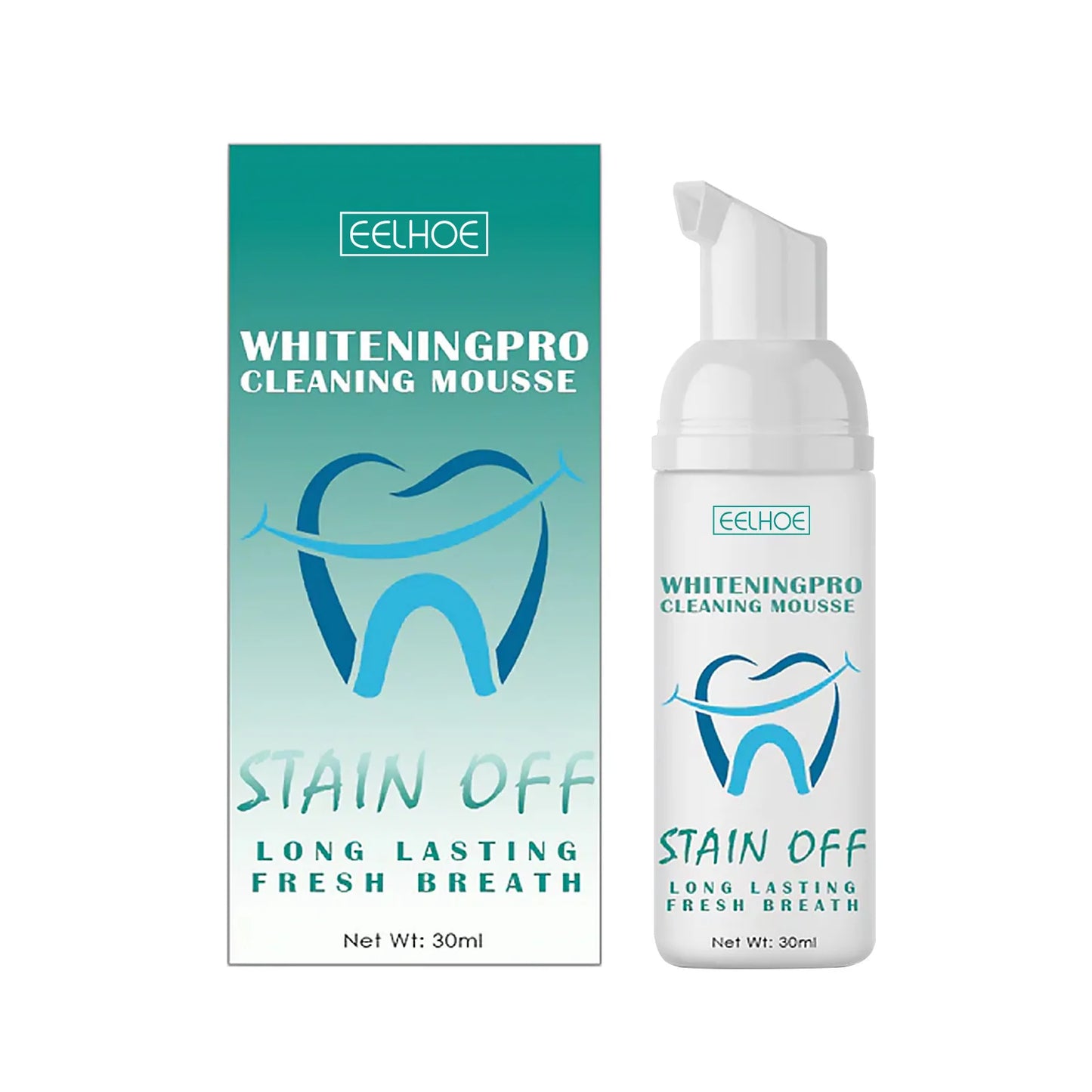 Teeth Whitening Mousse Brightening Yellow Teeth Stain Removal
