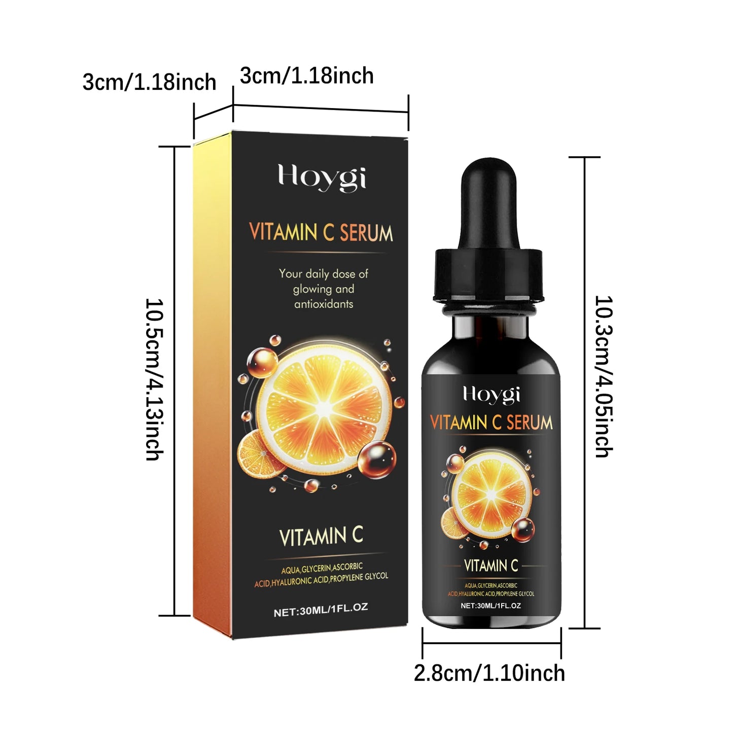 Vitamin C Nourish Face Serum Reduce Fine Line and Wrinkles.