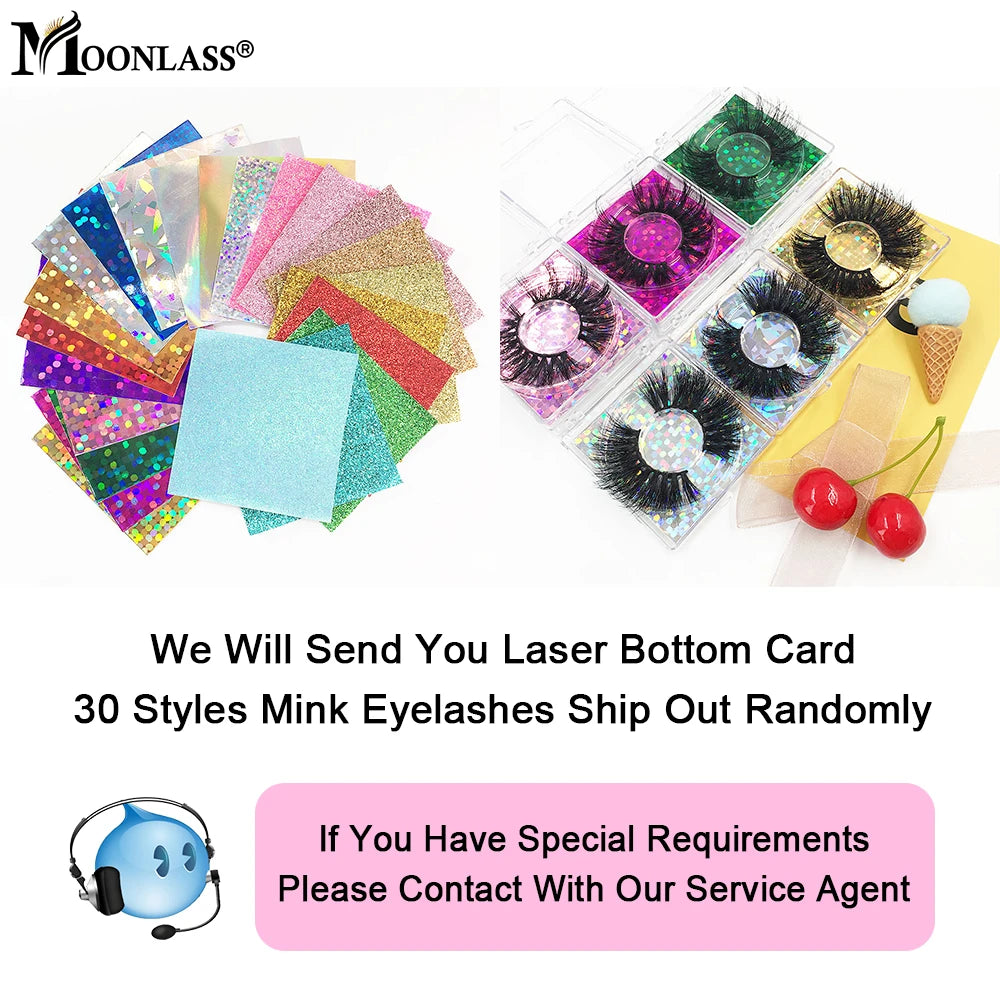 3/5/10/12 Pairs Eyelashes Box. Supplies Bulk Items.