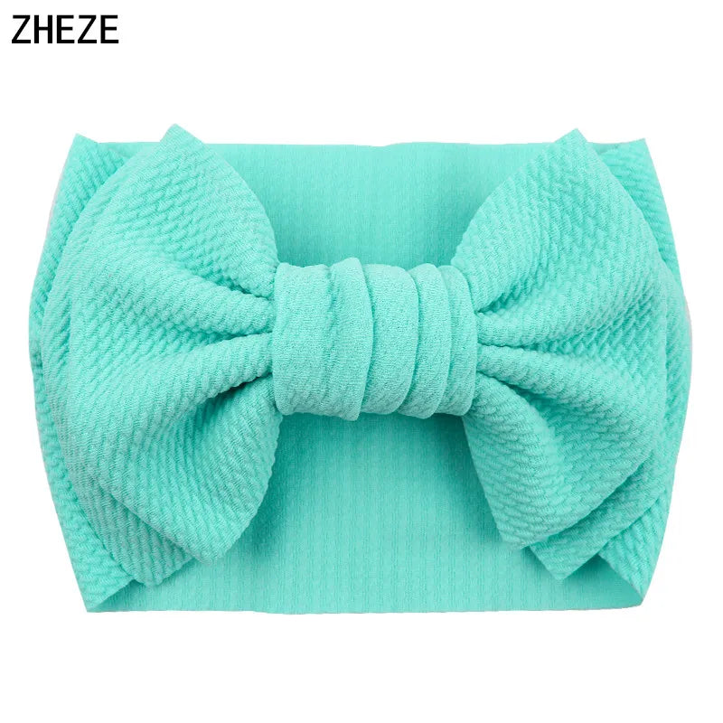 Big Double Layer Hair Bow Headband For Baby Girls