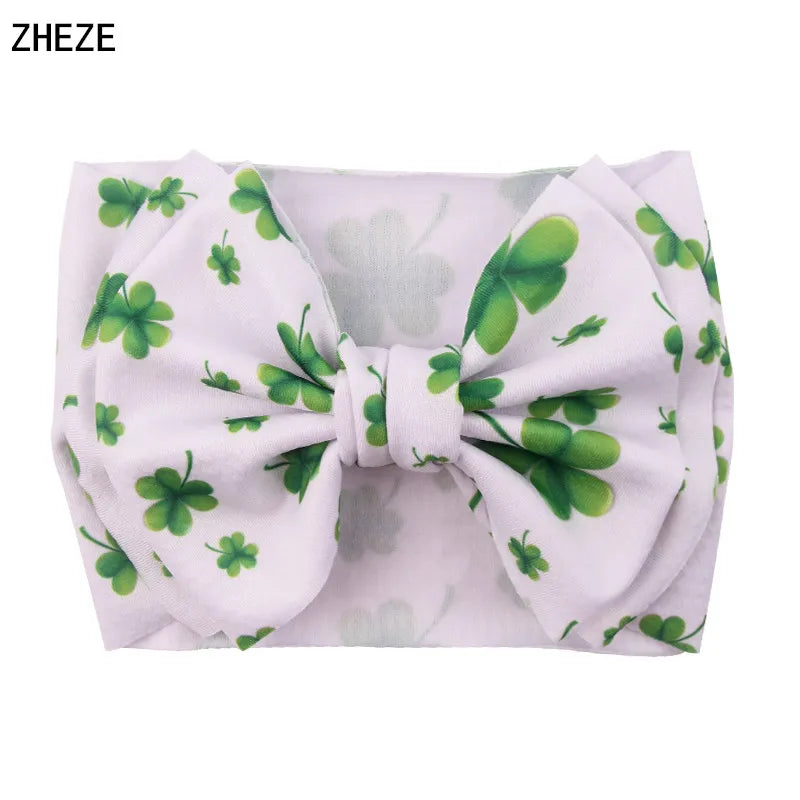 Big Double Layer Hair Bow Headband For Baby Girls