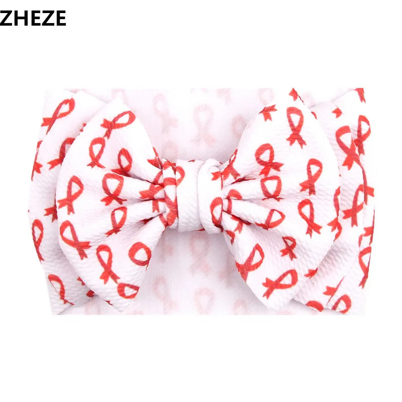 Big Double Layer Hair Bow Headband For Baby Girls