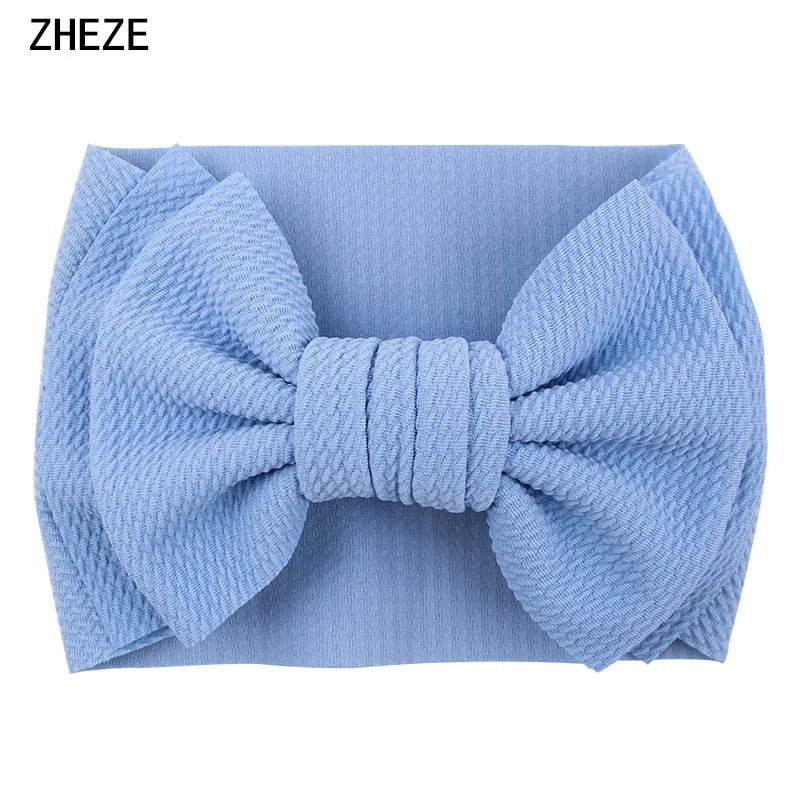Big Double Layer Hair Bow Headband For Baby Girls