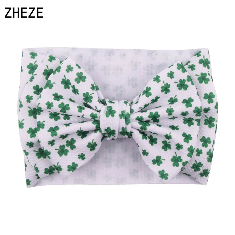 Big Double Layer Hair Bow Headband For Baby Girls