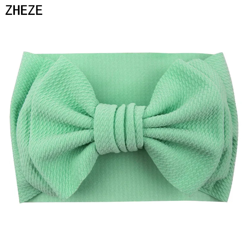 Big Double Layer Hair Bow Headband For Baby Girls