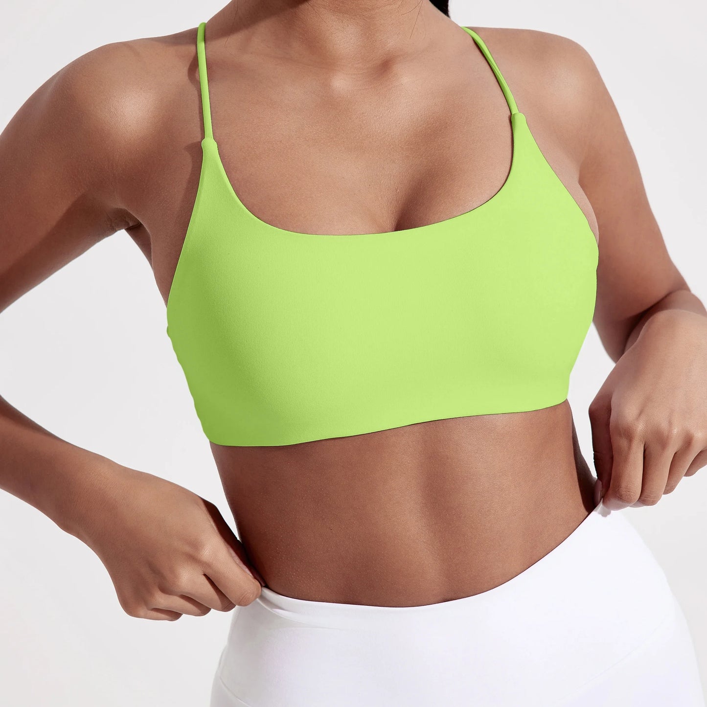 Cross Back Women Fitness Sports Bra.