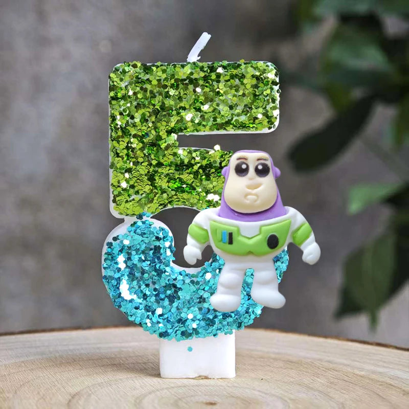 Toy Story Buzz Lightyear Candles.
