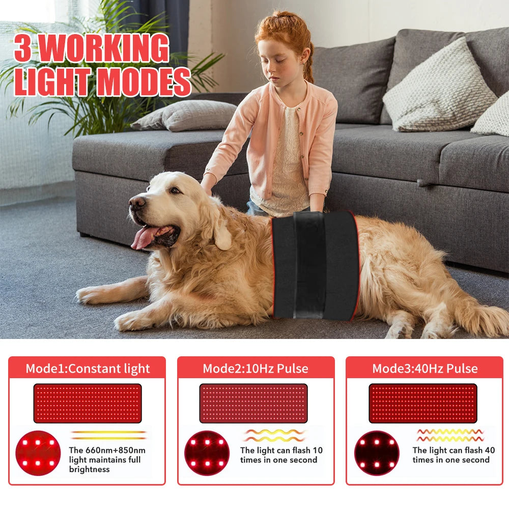 Red Light Therapy LED Infrared Light Device for Muscle Relax