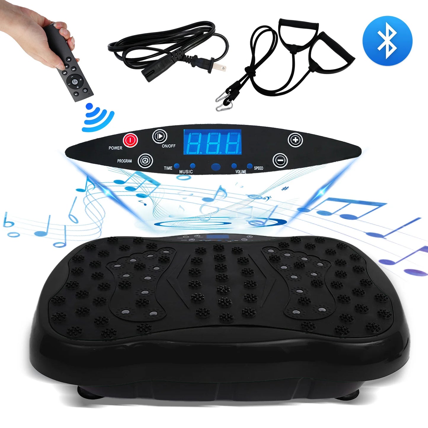 Full-Body Vibration Plate Exercise Machine.