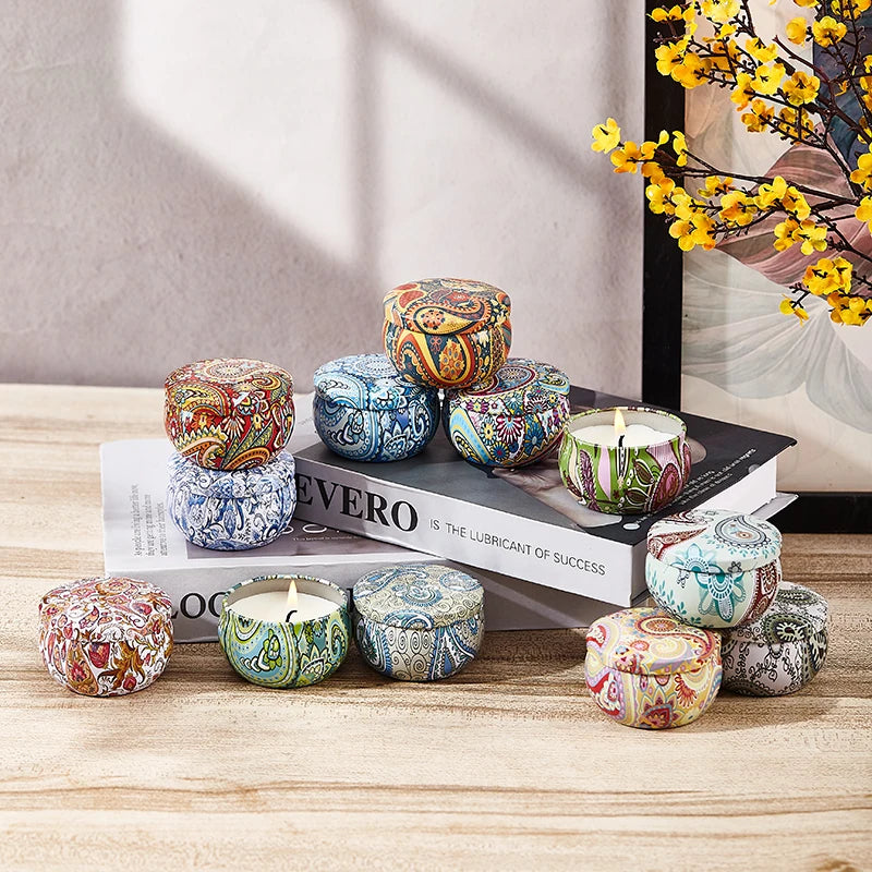 12pc Scented Candles Set.