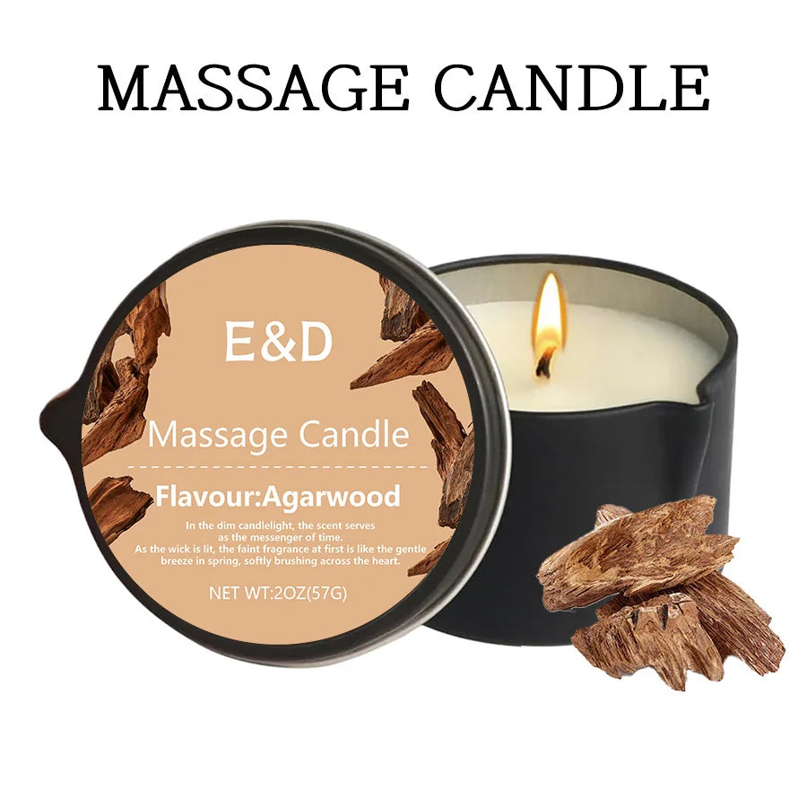 Massage Oil Candle, for Stress Relief.