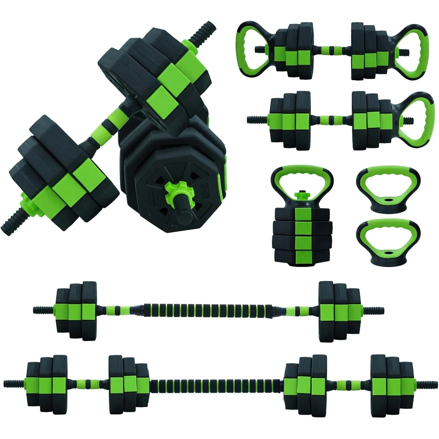 4 in 1 Adjustable Kettlebell Set for home gym.