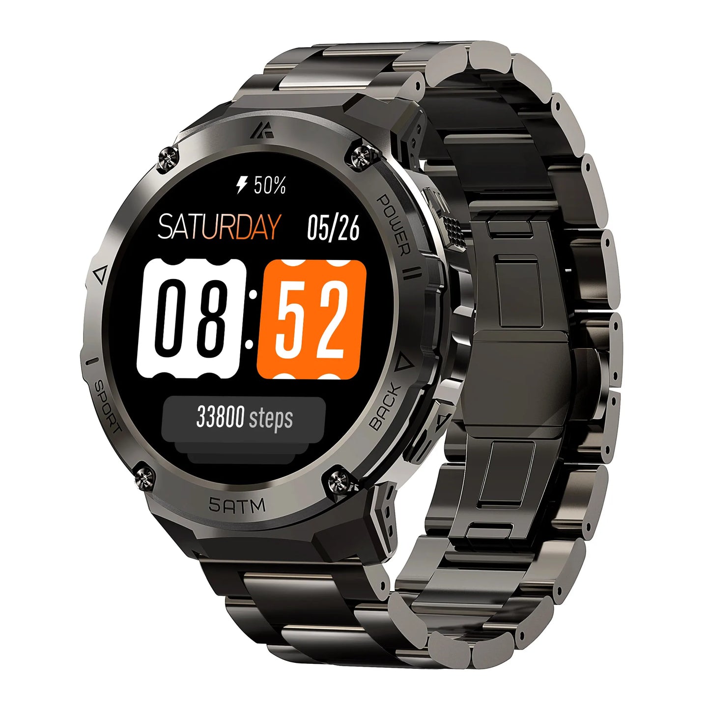 GPS Smart Watch For Men with Compass.