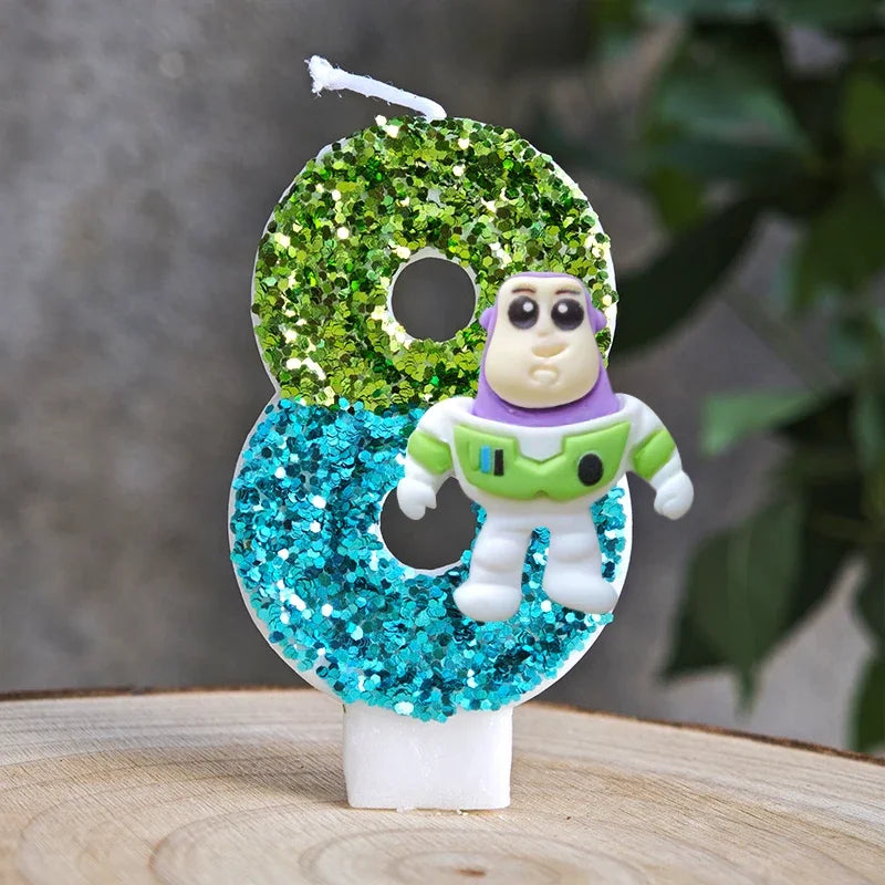 Toy Story Buzz Lightyear Candles.