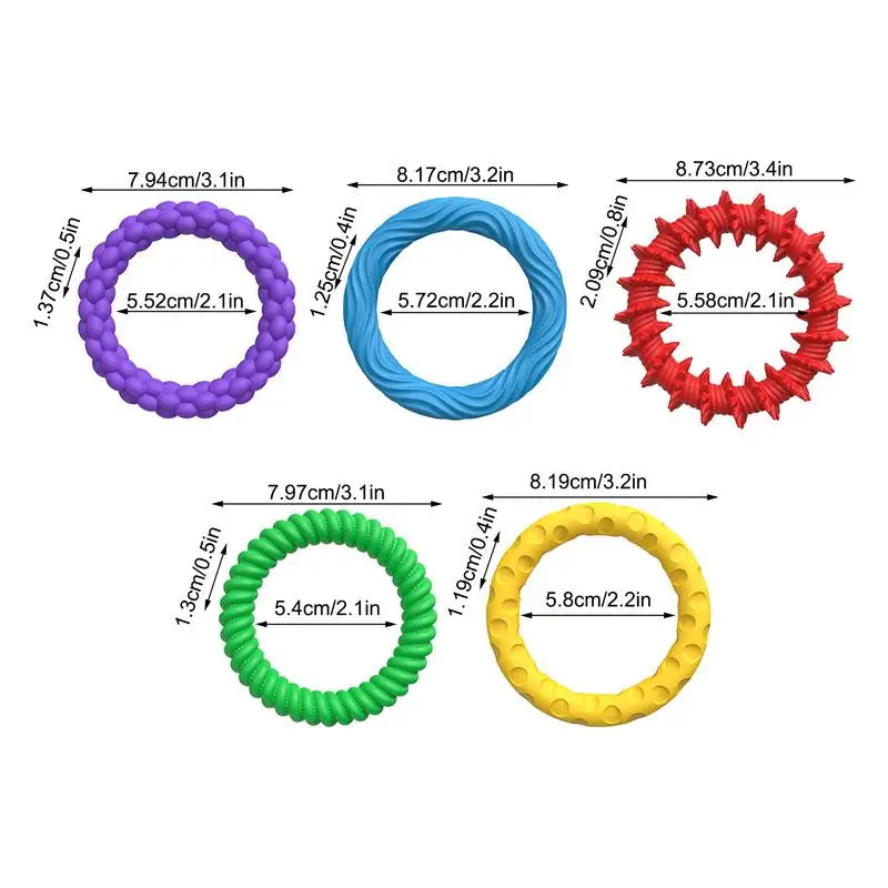 Fidget Bracelets Educational Silicone Calming Sensory Toy