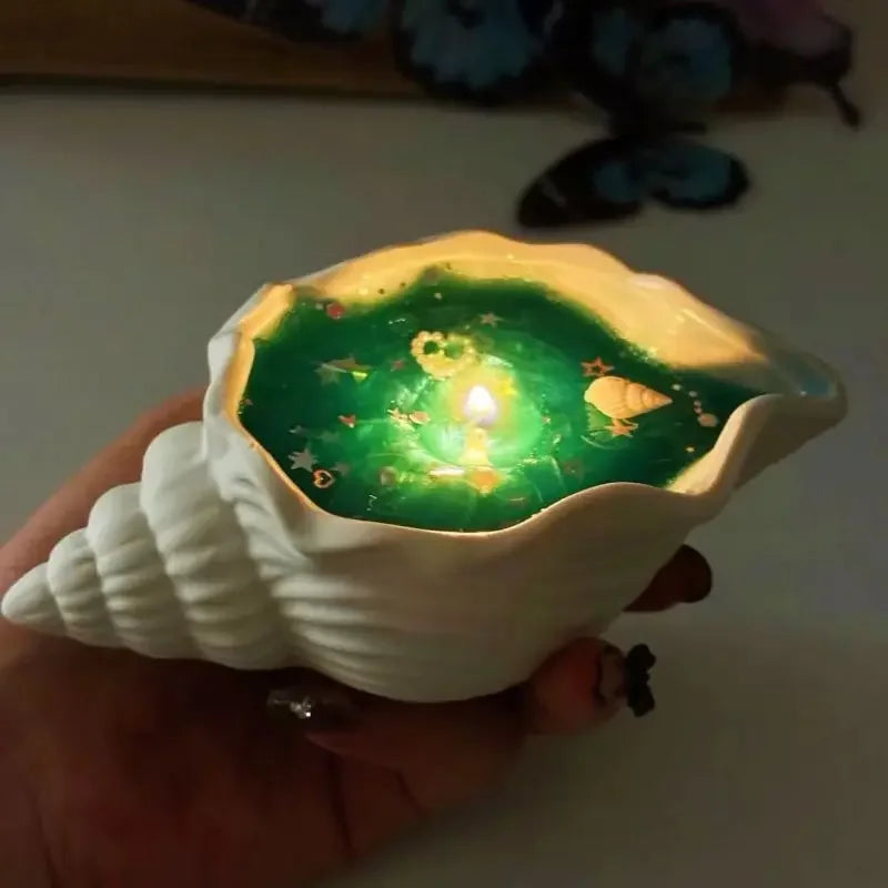 Sea Shell Aromatherapy Candle.