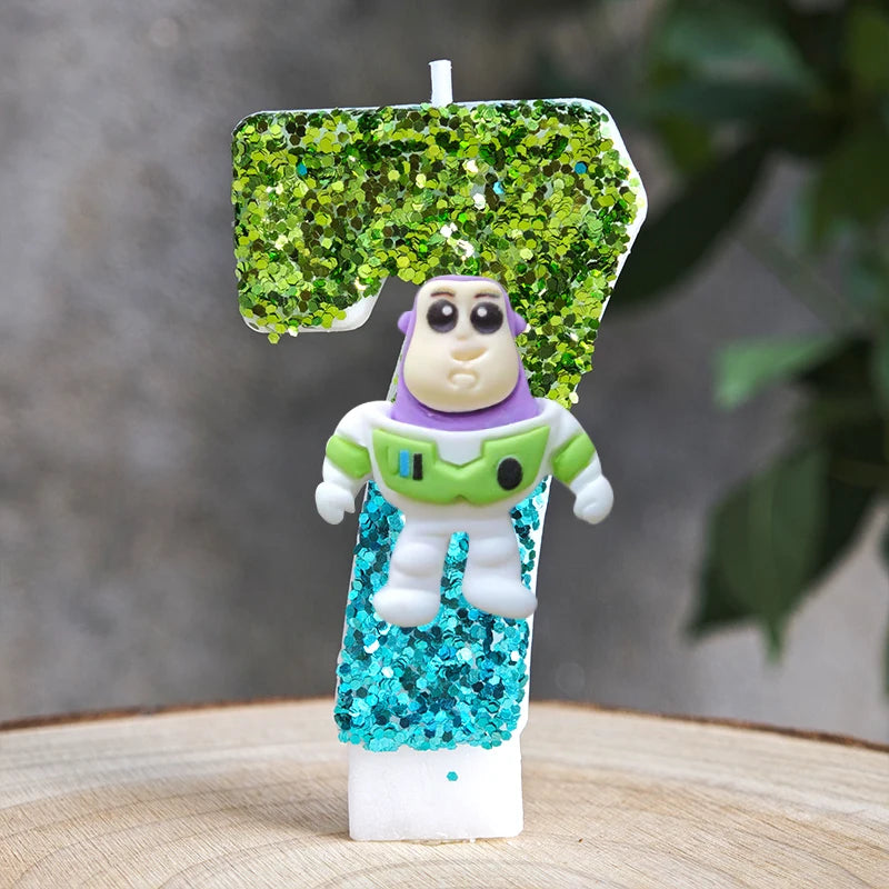 Toy Story Buzz Lightyear Candles.