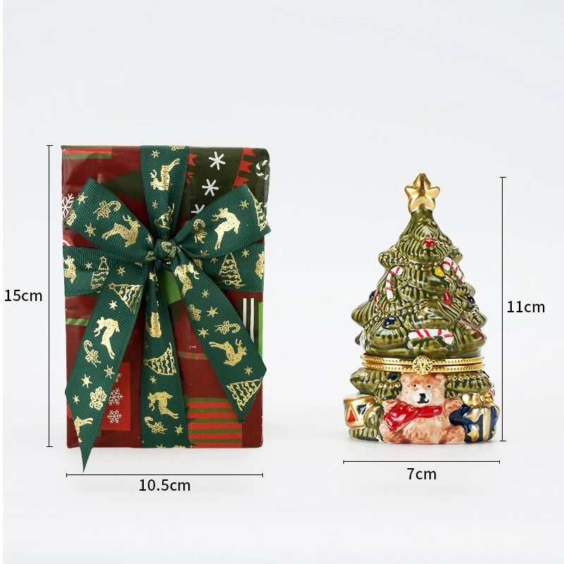 Christmas tree aromatherapy candle gift.