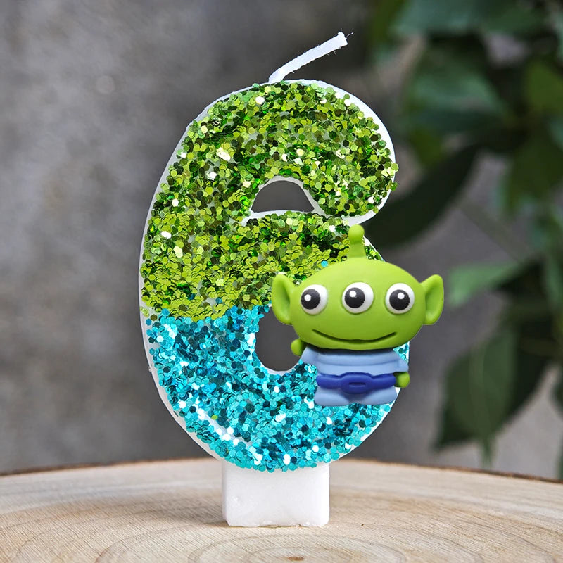 Toy Story Buzz Lightyear Candles.