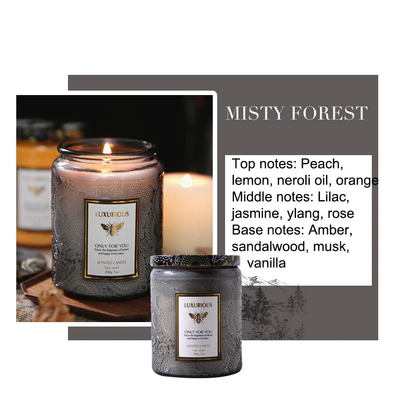 Serenity Aromatic Candles for Friends.