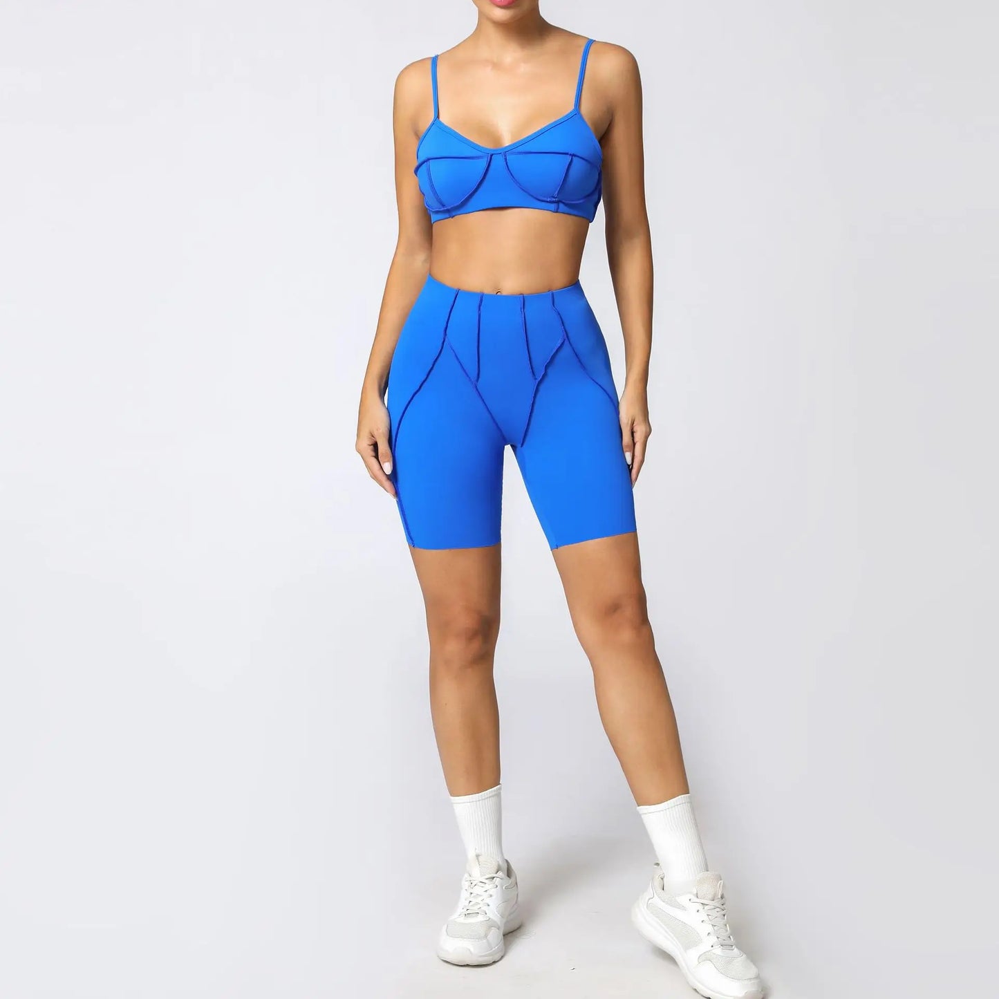 Seamless Yoga Sets High Waist Hip-lifting Leggings Sets for Women