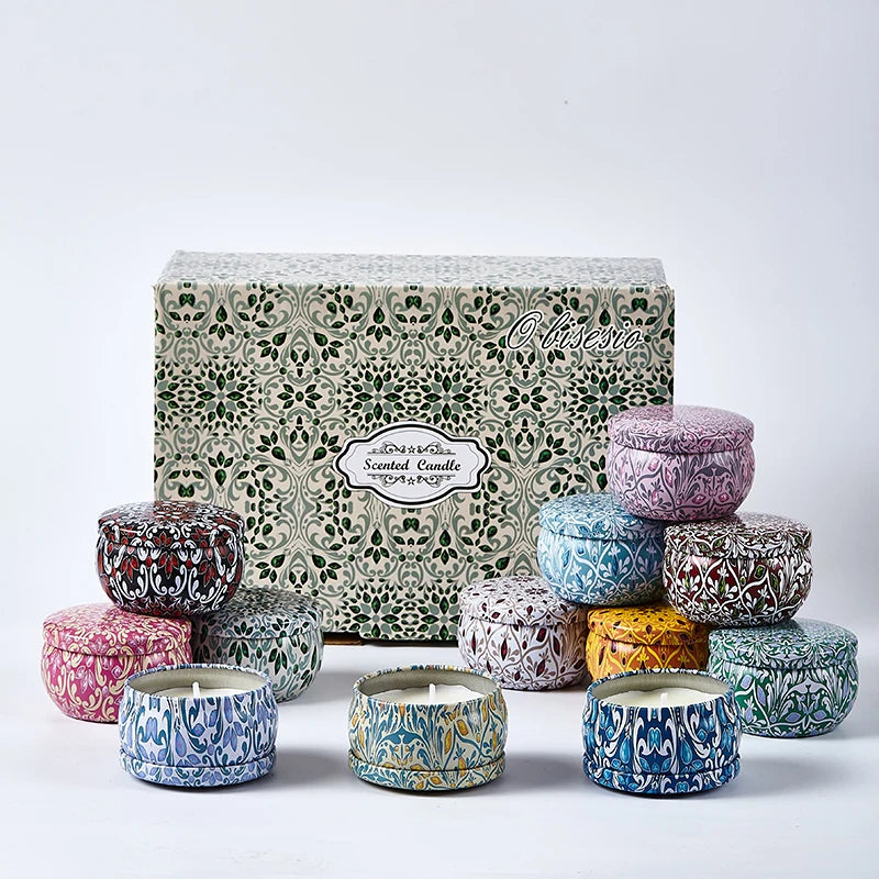 12pc Scented Candles Set.
