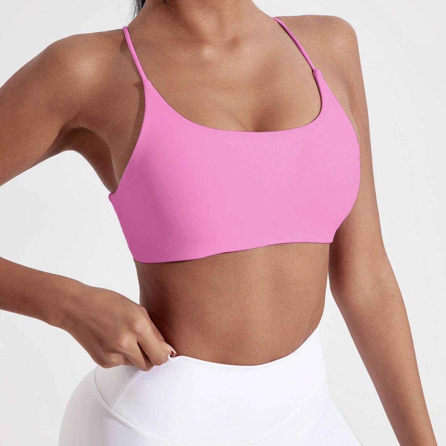 Cross Back Women Fitness Sports Bra.