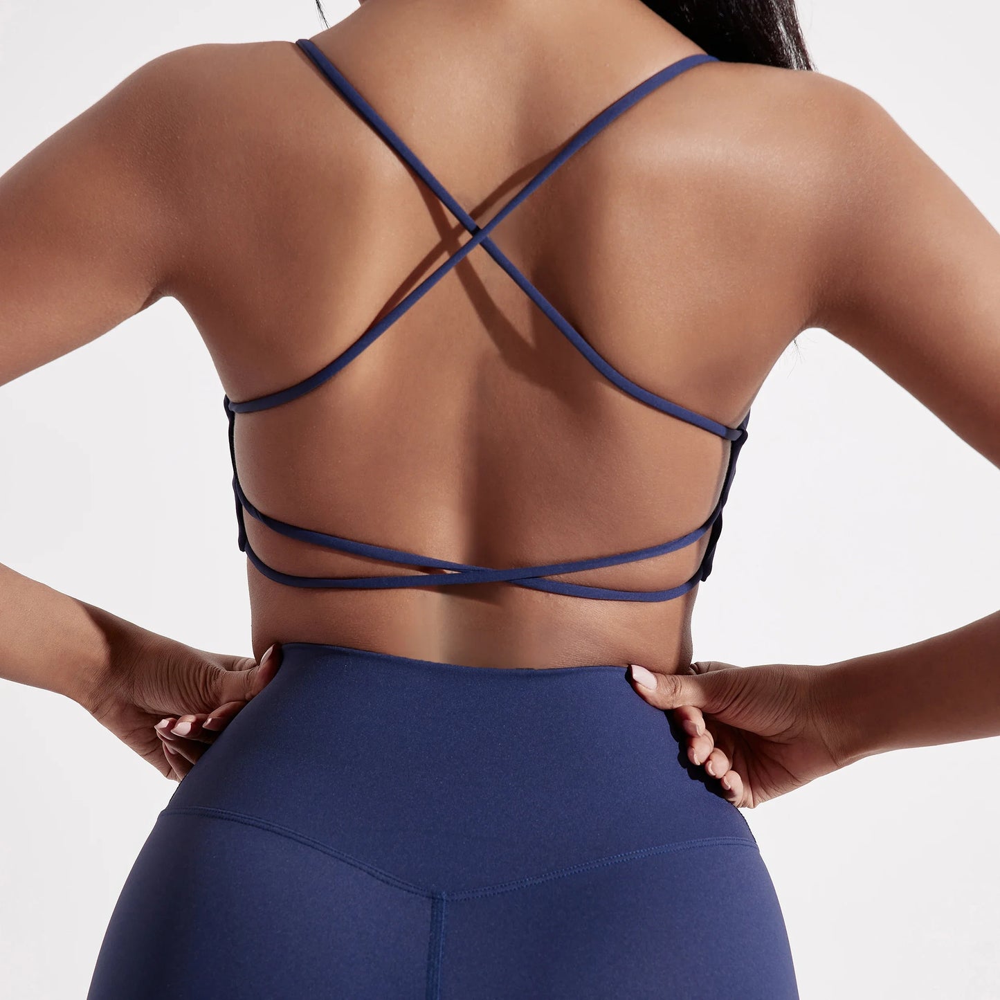 Cross Back Women Fitness Sports Bra.