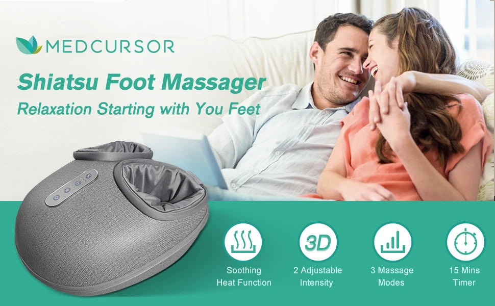 Foot Massager Heating Therapy for Home Office