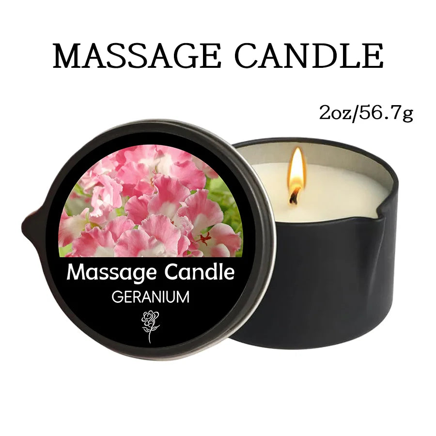 Massage Oil Candle, for Stress Relief.