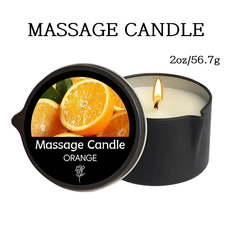 Massage Oil Candle, for Stress Relief.
