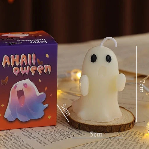 Halloween Ghost Candle.