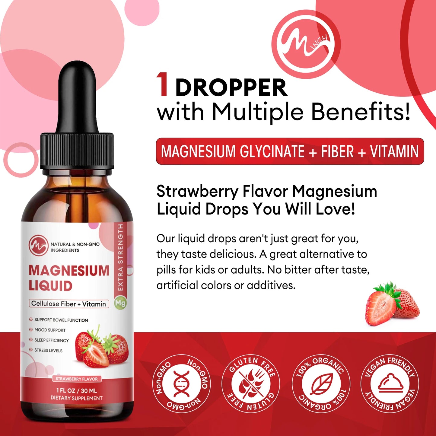 Magnesium Glycinate Liquid Drops.