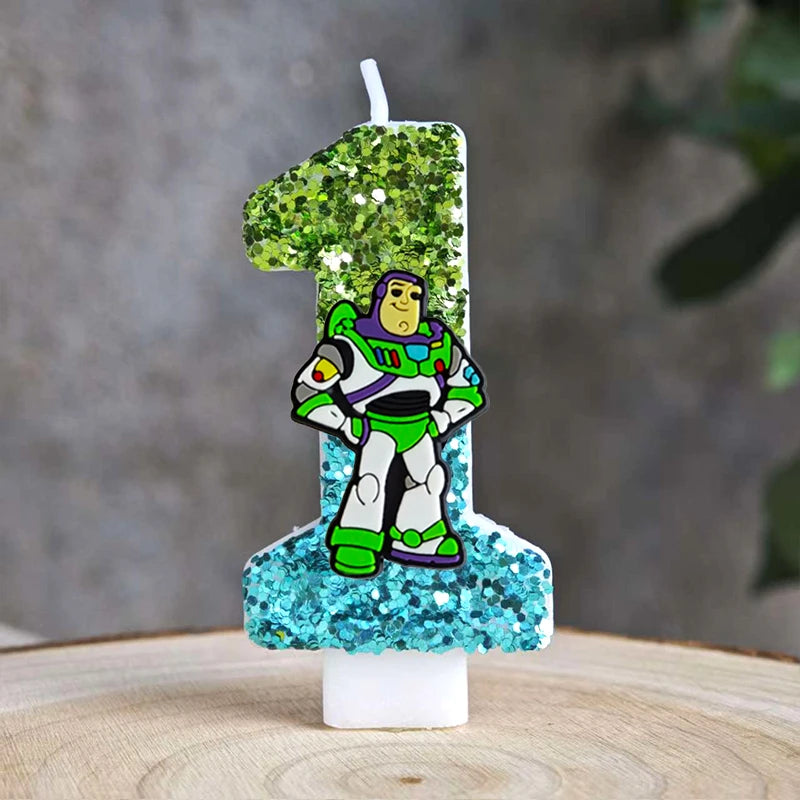 Toy Story Buzz Lightyear Candles.