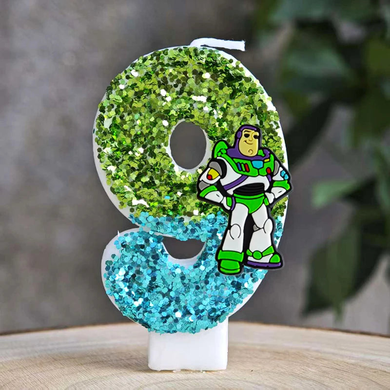 Toy Story Buzz Lightyear Candles.