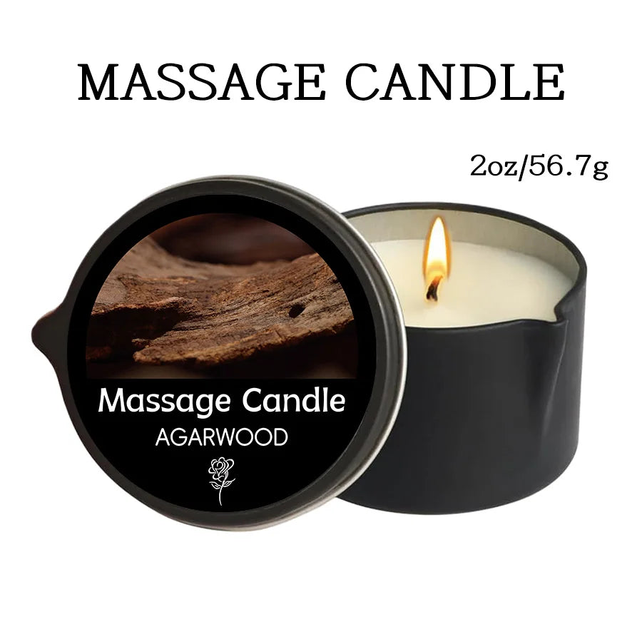 Massage Oil Candle, for Stress Relief.