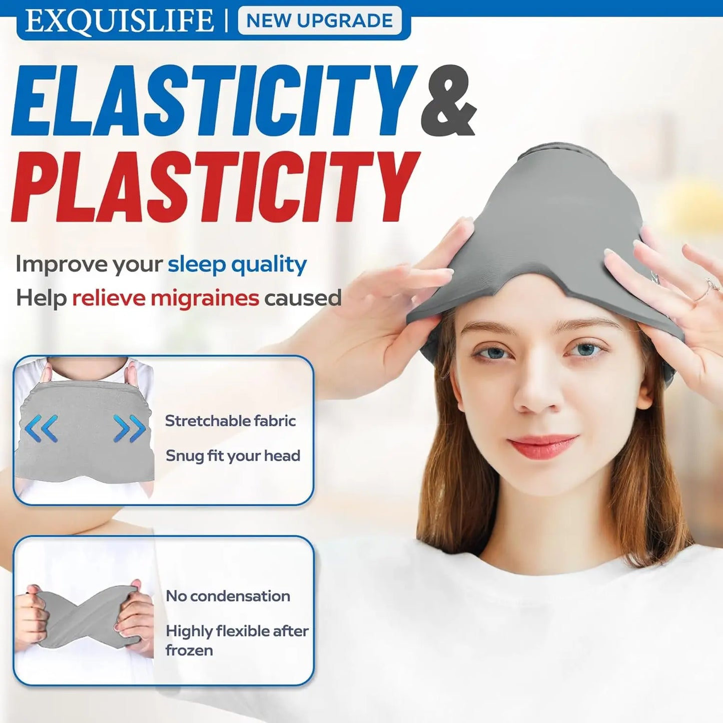 Face wrap for Puffy Eyes Tension Stress Headache