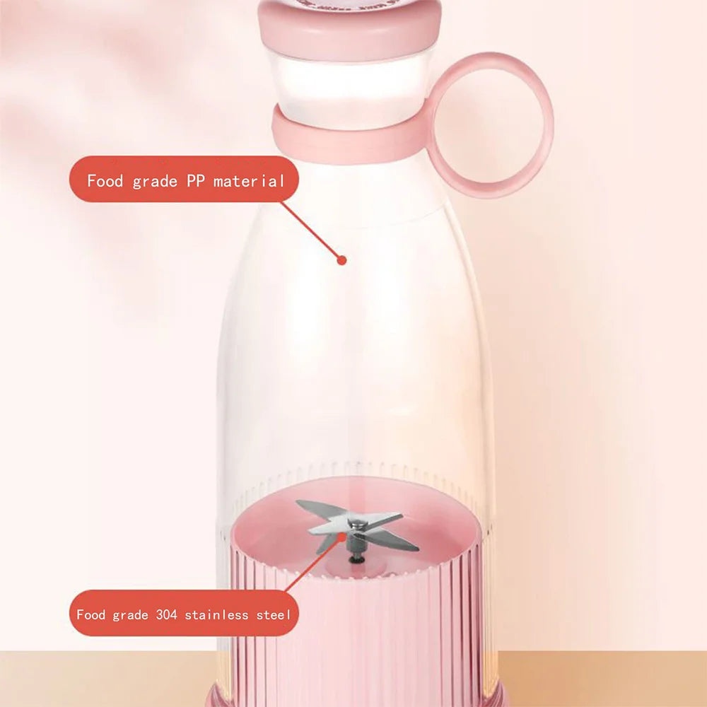 Rechargeable Mixers Fresh Juice $ Smoothie Ice Maker
