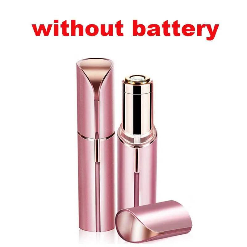 Portable Lipstick Shaped Electric Hair Remover.