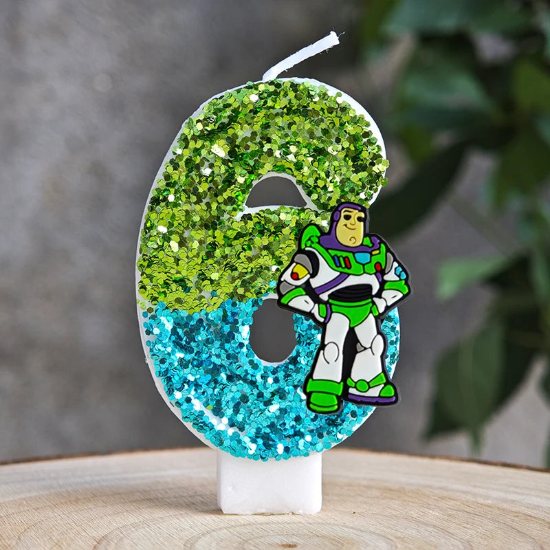 Toy Story Buzz Lightyear Candles.
